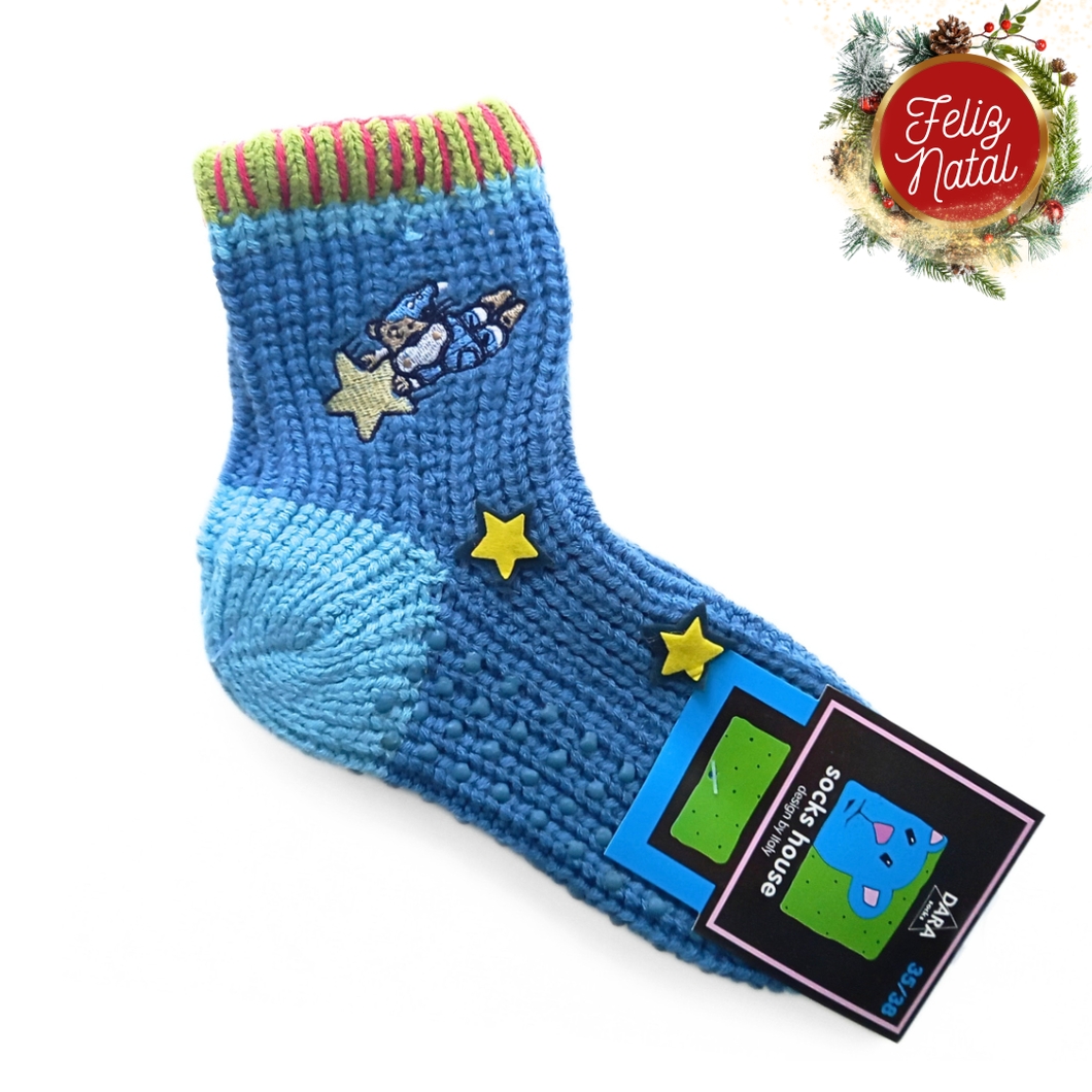 Meia antiderrapante Criança